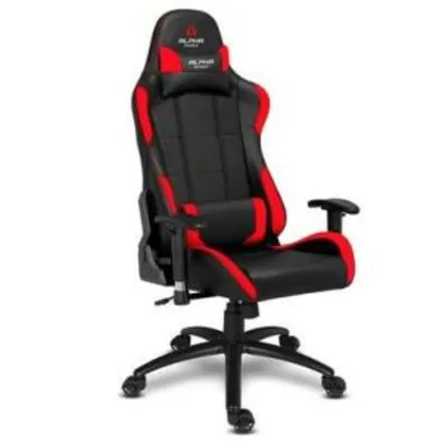 Cadeira Gamer Alpha Gamer Vega, Black Red | R$1060