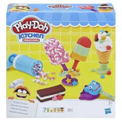 Conjunto de Massa de Modelar - Play-Doh - Delícias Geladas - Hasbro - R$32