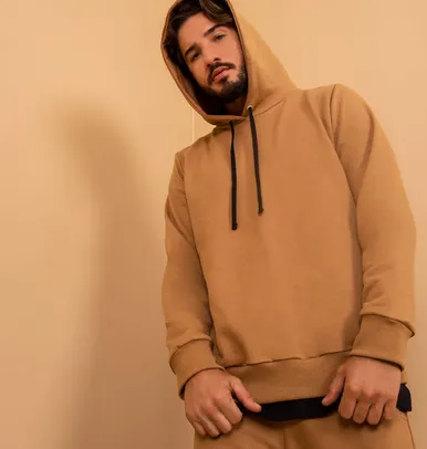 Blusão Moletom Com Capuz Hoodie