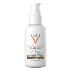 Vichy Protetor Solar Capital Solei UV-Age FPS60 Cor 5.0 40g