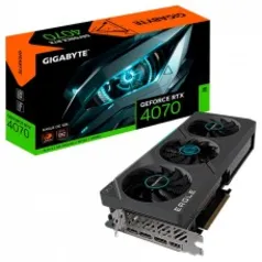 Placa De Video Gigabyte GeForce RTX 4070 Eagle OC, 12GB, GDDR6X, DLSS, Ray Tracing, GV-N4070EAGLE OC-12GD