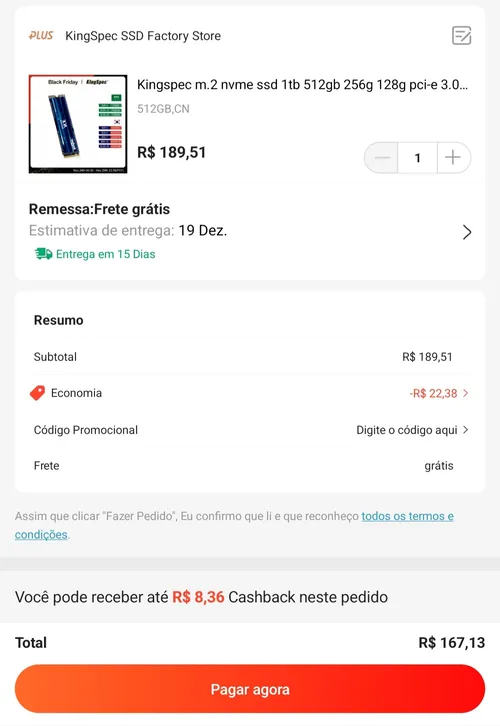 Imagen na descrição da promoção