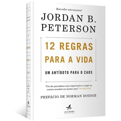 [AME R$ 14] Livro - 12 Regras Para A Vida: Um Antídoto Para O Caos