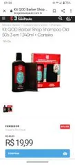 Kit QOD Barber Shop Shampoo Old 50's 3 em 1 240ml + Carteira | R$20