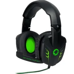 Headset Gamer Gamemax HG9008 5.1 Preto/Verde