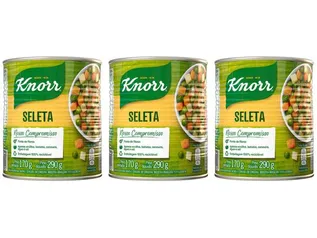 Kit Seleta de Legumes Knorr 3Unid | 8,37