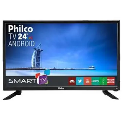 SmartTv 24 polegadas Full HD, philco