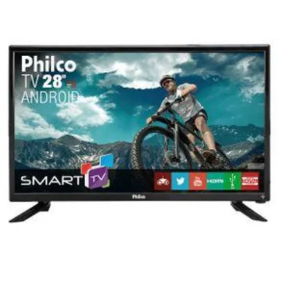 [Primeira compra] TV Philco Led 28" PH28N91DSGWA - Bivolt por R$ 720