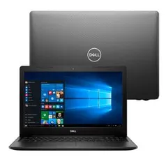 Notebook Dell Pentium Gold 4GB 500GB Tela 15.6” Windows 10 Inspiron I15-3583-A05P