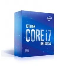 Processador Intel Core I7-10700Kf Comet Lake 3.80 Ghz 16Mb - Bx8070110700Kf - Sem Cooler - Sem Video On Board