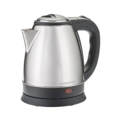 Chaleira Elétrica Agratto 1,8L Inox