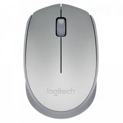 Foto do produto Mouse Sem Fio LOTGITECH M170 Prata - Logitech