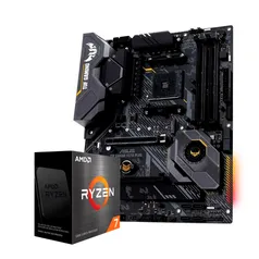 Kit Upgrade, AMD Ryzen 7 5800X, Asus TUF Gaming X570-Plus | R$3938