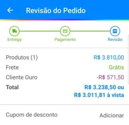 [APP + CLIENTE OURO) Smartphone Samsung Galaxy S20+ 128GB Cloud Blue - 8GB RAM Tela 6,7” - R$2861