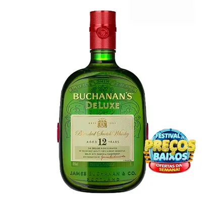 Buchanan's DeLuxe Blended Scotch Whisky Escocês 12 anos 750ml