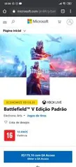 [Xbox One] Battlefield V Edição Padrão | R$ 60