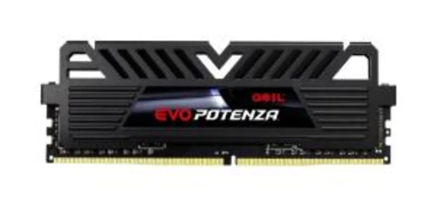 Memória DDR4 Geil Evo Potenza, 8GB 3000MHz, Black | R$250