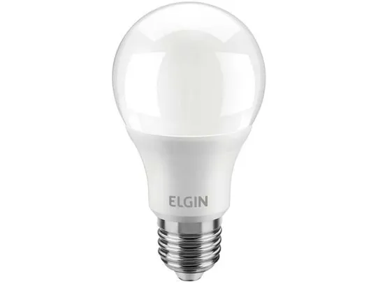 [APP + C. OURO] Lâmpada de LED Elgin Branca E27 9W - LEVE 3 PAGUE 2 | R$6 cada