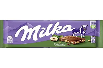 [SUPER R$11,46] Chocolate Milka Ao Leite Hazelnut 100G