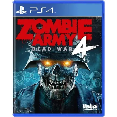 Jogo Midia Fisica Zombie Army 4 Dead War Lacrado Para Ps4