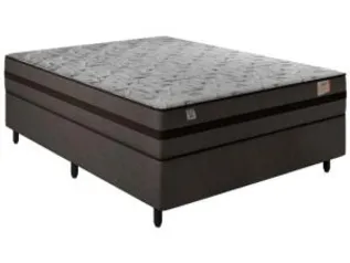 Cama Box Casal (Box + Colchão) Plumatex Mola - 25cm de Altura R$ 598