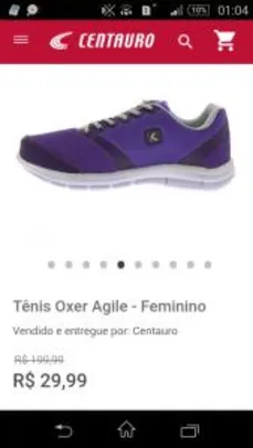 (app)Tênis oxer feminino Somente 34 e 35