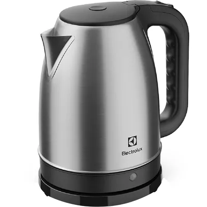 Chaleira Elétrica Electrolux Efficient 1,8L Base 360º EEK10 - Preto/Inox