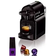 Cafeteira Expresso Nespresso Inissia + R$ 200 em Capsulas POR R$ 199