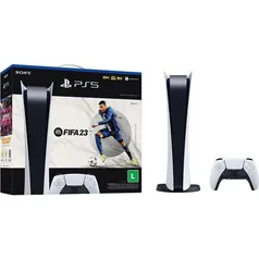 [cartão Ame 3483] Console Playstation 5 Digital Edition + FIFA 23 - PS5