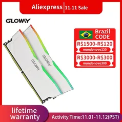 Gloway Memoria RAM DDR4 3200mhz RGB (8GBX2)