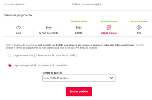 Imagen na descrição da promoção