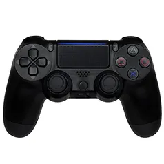 Controle para Ps4 Sem Fio Recarregável Joystick Preto