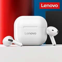  Fone de Ouvido Lenovo LP40 sem fio bluetooth 5.0 