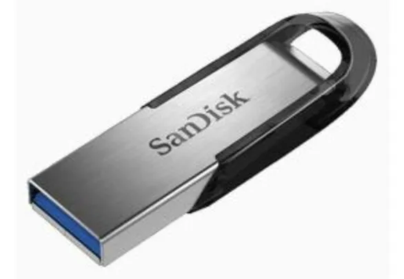 [PRIME] PenDrive SanDisk Cruzer Ultra Flair 32GB, Prata | R$54