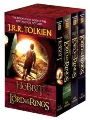 [Amazon] J.R.R. Tolkien 4-Book Boxed Set: The Hobbit and the Lord of the Rings (Movie Tie-In): The Hobbit, the Fellowship of the Ring, the Two Towers, the Retu - R$ 88