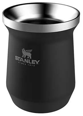 Cuia Térmica Matte Black Stanley | 236ML