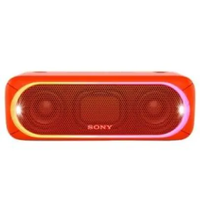 Caixa de Som Sony  SRS-XB30 Vermelho 30W - R$499