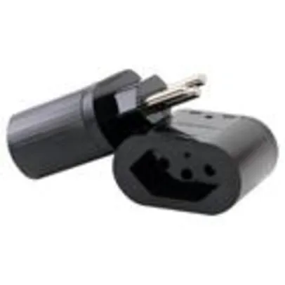 Protetor Contra Surtos Elétricos Clamper Pocket 3 Pinos, Monopolar, 20A, Bivolt, Preto - 11655