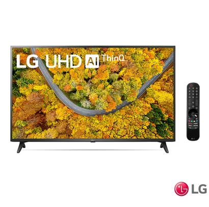 Smart TV 4K LG LED 65” com ThinQ AI, Google Assistente, Alexa