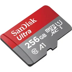 Cartão De Memória Micro Sd Original Sandisk 256Gb - Com Nf