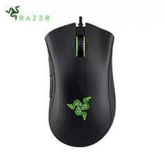 Mouse Gamer Razer Deathadder Essencial Com Botões Programáveis - Preto ou Branco