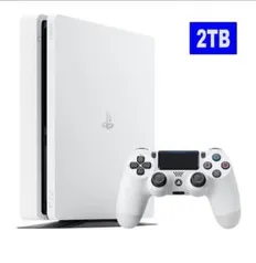 Playstation 4 slim Branco 2TB Novo Modelo Glacier