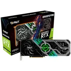 Placa de Vídeo Palit GeForce RTX 3080 10GB - GDDR6X 320 bits GamingPro