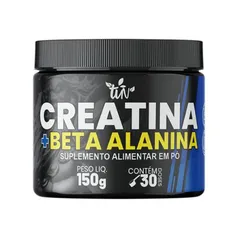 CREATINA MONOHIDRATADA + BETA ALANINA PURA 150G - TVN