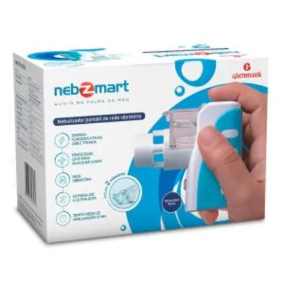 Nebulizador Portátil Nebzmart Glenmark | R$ 199