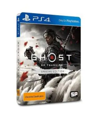 [Pré Venda / Prime] Ghost Of Tsushima Edição Steelbook - PlayStation 4 | R$231