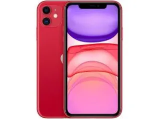 [ CLIENTE OURO + APP ] iPhone 11 Apple 256GB (PRODUCT)RED 6,1” 12MP iOS - R$4398