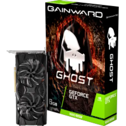 Placa de Vídeo Gainward GeForce GTX 1660 Super Ghost Dual, 6GB GDDR6, 192Bit