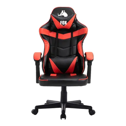 Cadeira Gamer Fox Racer Nordic Encosto Ajustavel Preto/Vermelho