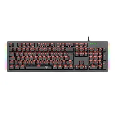 Teclado Mecanico T-Dagger Bermuda Led Red Switch Azul, T-TGK312-BL RED